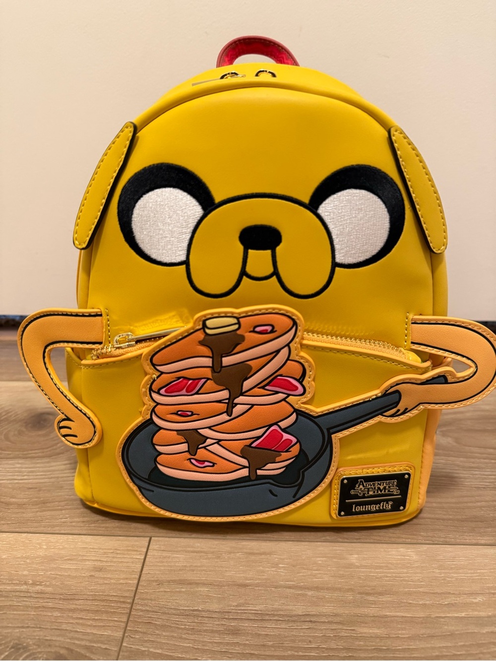 Loungefly Adventure Time Jake Mini Backpack, NWT